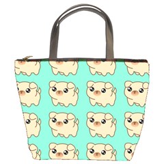 Puppy Pattern Dog Pet Bucket Bag