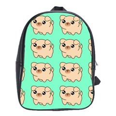 Puppy Pattern Dog Pet School Bag (large)