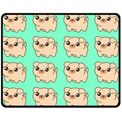 Puppy Pattern Dog Pet Fleece Blanket (medium)