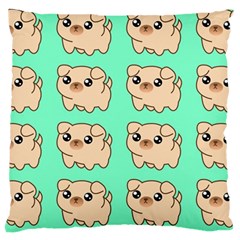 Puppy Pattern Dog Pet Large Cushion Case (one Side)