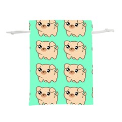 Puppy Pattern Dog Pet Lightweight Drawstring Pouch (m) by Jancukart