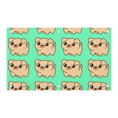 Puppy Pattern Dog Pet Banner And Sign 5  X 3  by Jancukart