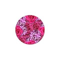 Roses Pink Tourmaline Seamless Golf Ball Marker (10 Pack) by Jancukart