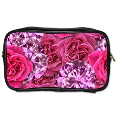 Roses Pink Tourmaline Seamless Toiletries Bag (one Side) by Jancukart