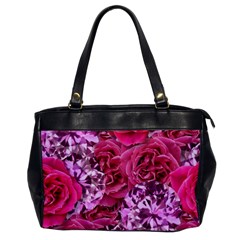 Roses Pink Tourmaline Seamless Oversize Office Handbag