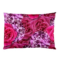 Roses Pink Tourmaline Seamless Pillow Case (two Sides)