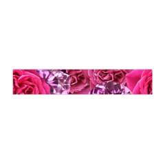 Roses Pink Tourmaline Seamless Premium Plush Fleece Scarf (mini) by Jancukart