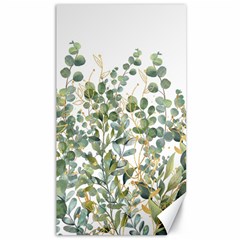 Gold And Green Eucalyptus Leaves Canvas 40  X 72  by Jack14