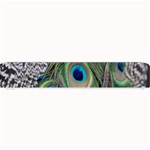 Peacock Bird Feather Colourful Small Bar Mat 24 x4  Bar Mat