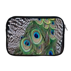 Peacock Bird Feather Colourful Apple Macbook Pro 17  Zipper Case