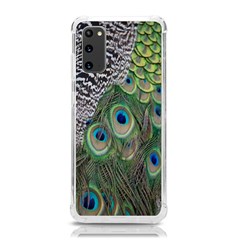 Peacock Bird Feather Colourful Samsung Galaxy S20 6 2 Inch Tpu Uv Case