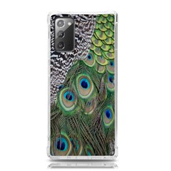 Peacock Bird Feather Colourful Samsung Galaxy Note 20 Tpu Uv Case