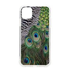 Peacock Bird Feather Colourful Iphone 11 Tpu Uv Print Case by Jancukart