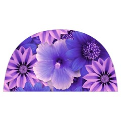 Pattern Floral Flora Flower Flowers Blue Violet Patterns Anti Scalding Pot Cap