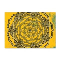 Mandala Vintage Painting Flower Sticker A4 (10 Pack) by Jancukart