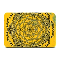 Mandala Vintage Painting Flower Plate Mats