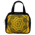 Mandala Vintage Painting Flower Classic Handbag (One Side) Front