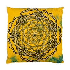 Mandala Vintage Painting Flower Standard Cushion Case (one Side)