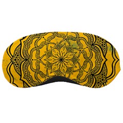 Mandala Vintage Painting Flower Sleeping Mask by Jancukart