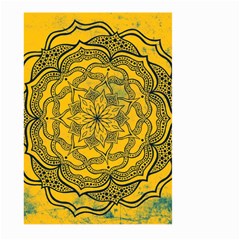 Mandala Vintage Painting Flower Large Garden Flag (two Sides)