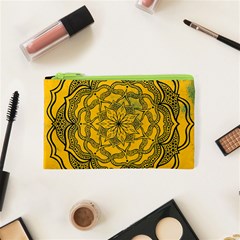 Mandala Vintage Painting Flower Cosmetic Bag (xs)