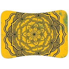 Mandala Vintage Painting Flower Velour Seat Head Rest Cushion