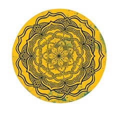 Mandala Vintage Painting Flower Mini Round Pill Box (pack Of 3)