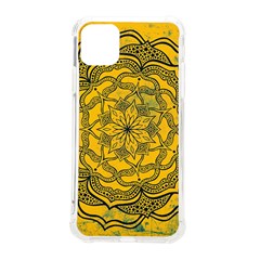 Mandala Vintage Painting Flower Iphone 11 Pro Max 6 5 Inch Tpu Uv Print Case by Jancukart