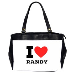 I Love Randy Oversize Office Handbag (2 Sides) by ilovewhateva