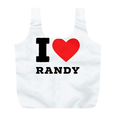 I Love Randy Full Print Recycle Bag (l) by ilovewhateva