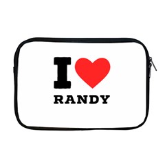 I Love Randy Apple Macbook Pro 17  Zipper Case by ilovewhateva