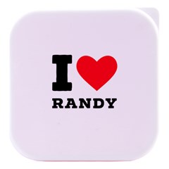 I Love Randy Stacked Food Storage Container by ilovewhateva