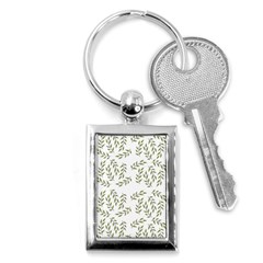 Leaves Wallpaper Leaf Nature Background Key Chain (rectangle)