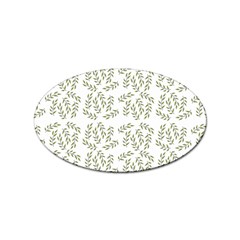 Leaves Wallpaper Leaf Nature Background Sticker (oval)