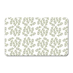 Leaves Wallpaper Leaf Nature Background Magnet (Rectangular)