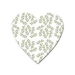 Leaves Wallpaper Leaf Nature Background Heart Magnet