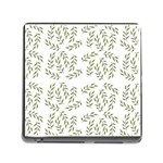 Leaves Wallpaper Leaf Nature Background Memory Card Reader (Square 5 Slot) Front