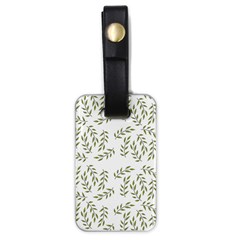 Leaves Wallpaper Leaf Nature Background Luggage Tag (one side)