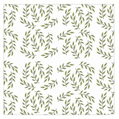 Leaves Wallpaper Leaf Nature Background Square Satin Scarf (36  x 36 )