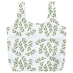 Leaves Wallpaper Leaf Nature Background Full Print Recycle Bag (XXXL)