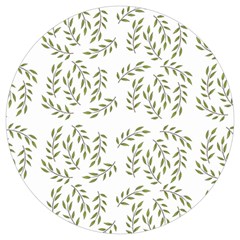 Leaves Wallpaper Leaf Nature Background Round Trivet