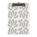 Leaves Wallpaper Leaf Nature Background A5 Acrylic Clipboard Front