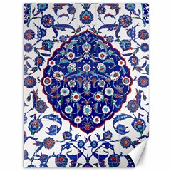 Art Pattern Design Blue Old Style Canvas 36  X 48 