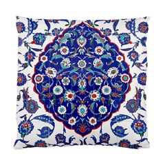 Art Pattern Design Blue Old Style Standard Cushion Case (one Side)