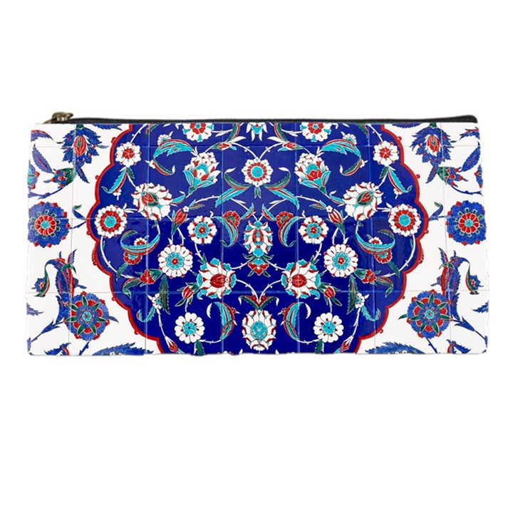 Art Pattern Design Blue Old Style Pencil Case