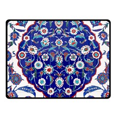 Art Pattern Design Blue Old Style Fleece Blanket (small)