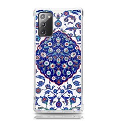 Art Pattern Design Blue Old Style Samsung Galaxy Note 20 Tpu Uv Case