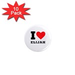 I love elijah 1  Mini Magnet (10 pack)  Front