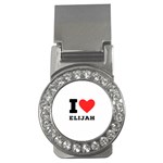 I love elijah Money Clips (CZ)  Front