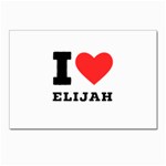 I love elijah Postcards 5  x 7  (Pkg of 10) Front